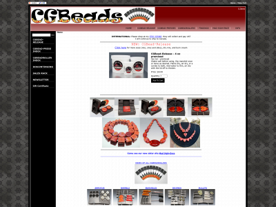 cgbeads.com snapshot