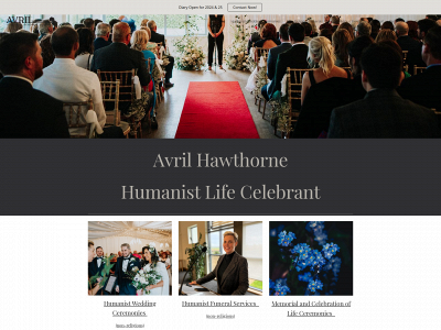 avrilhonan.com snapshot