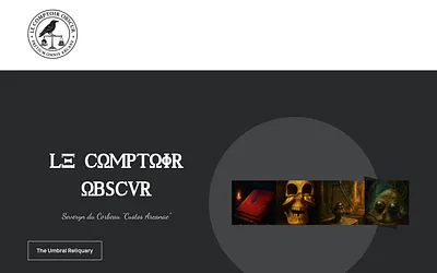 lecomptoirobscur.com snapshot