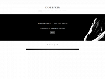 www.davebakerguitar.com snapshot