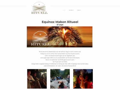 rituell.be snapshot