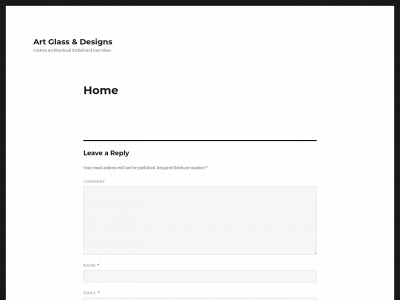 artglassanddesigns.com snapshot