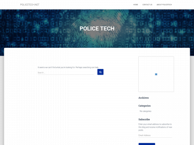 policetech.net snapshot
