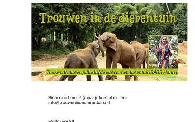 trouwenindedierentuin.nl snapshot