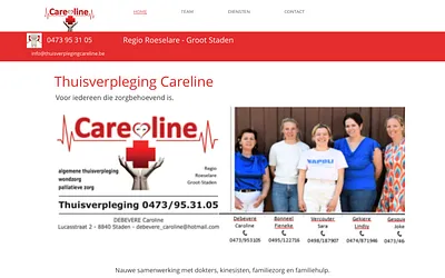 thuisverplegingcareline.be snapshot