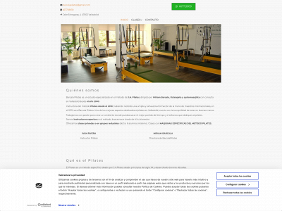 www.barcalapilates.com snapshot