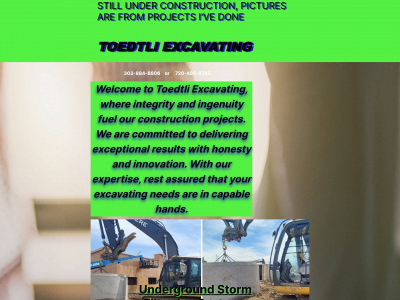 toedtli-excavating.com snapshot