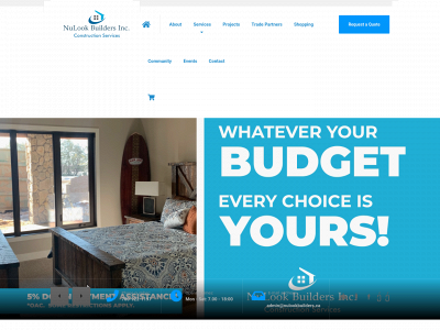 nulookbuilders.ca snapshot