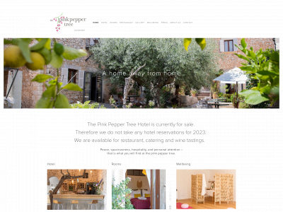thepinkpeppertree.com snapshot