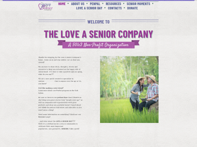 loveasenior.org snapshot