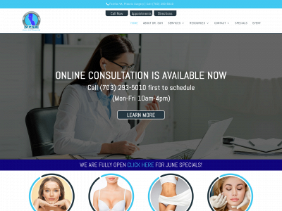 victoriacosmeticsurgery.com snapshot