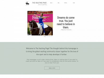 thevaultingpage.com snapshot