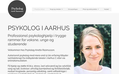 anetterasmussen.dk snapshot