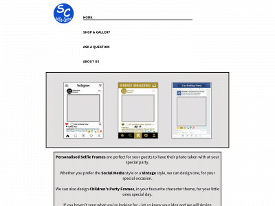 selfie-central.co.uk snapshot