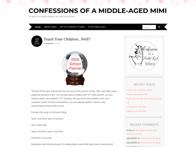 confessionsofamiddleagedmimi.com snapshot