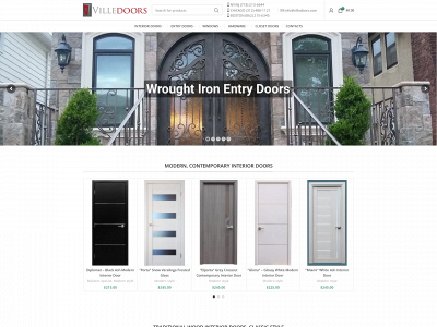 villedoors.com snapshot