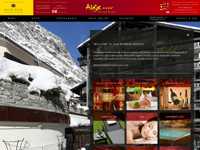 hotelalexzermatt.com snapshot