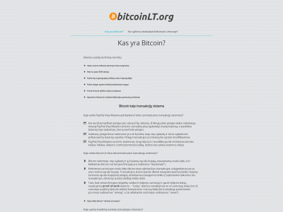 bitcoinlt.org snapshot