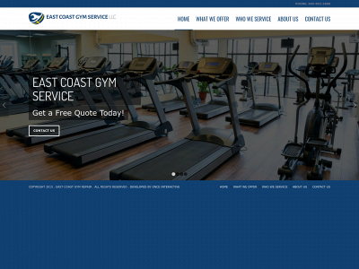 eastcoastgymservice.com snapshot