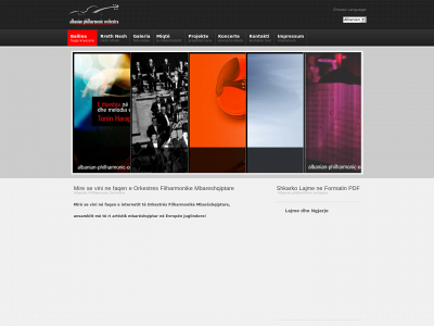 albanian-philharmonic-orchestra.net snapshot