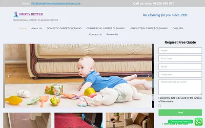 simplybettercarpetcleaning.co.uk snapshot