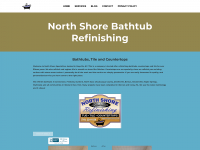 nshorespecialties.com snapshot