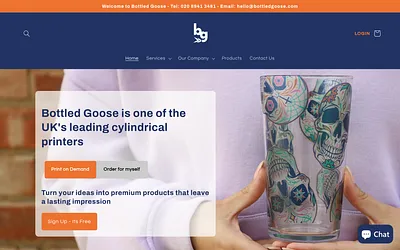 bottledgoose.com snapshot