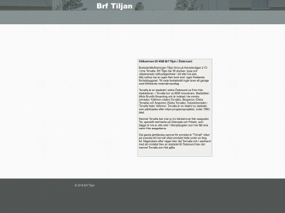 brftiljan.se snapshot