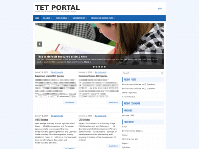 tetportal.co.in snapshot