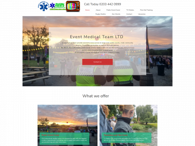 eventmedicalteam.co.uk snapshot