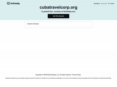 cubatravelcorp.org snapshot