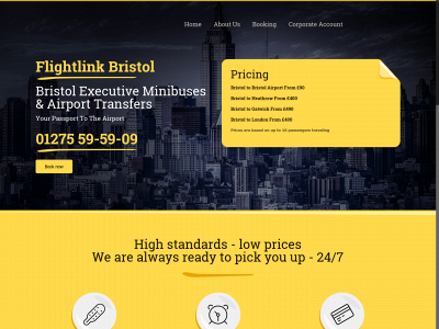 airporttaxibristol.com snapshot
