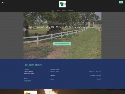 campspringhill.com snapshot