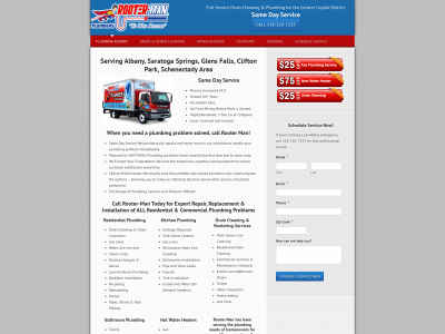 rooter-man911.com snapshot