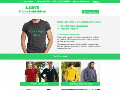 alloydprint.co.uk snapshot