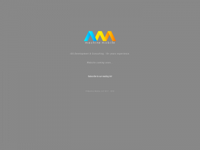 machinemobile.com snapshot