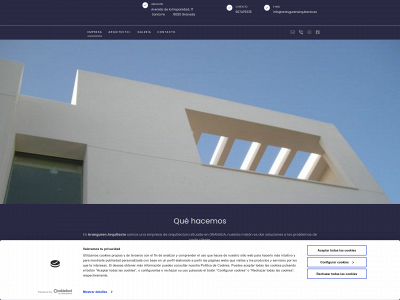 www.arangurenarquitecto.es snapshot