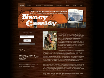 nancycassidymusic.com snapshot