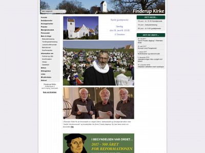 finderupkirke.dk snapshot