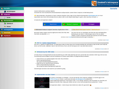 retrospace.net snapshot