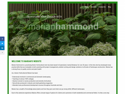 marianhammond.com.au snapshot