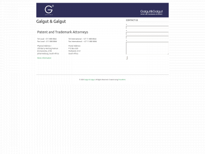 galgut.co.za snapshot
