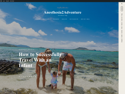 anesthesia2adventure.com snapshot
