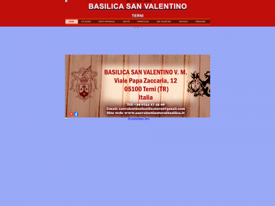 sanvalentinoternibasilica.it snapshot