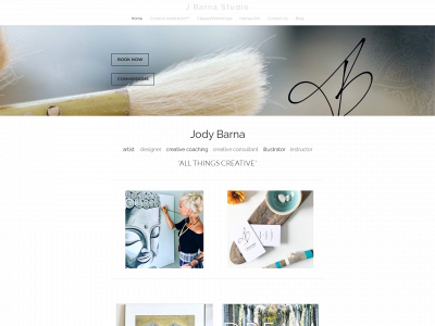 www.jbarnastudio.com snapshot