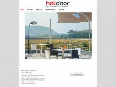 hotdoor.be snapshot