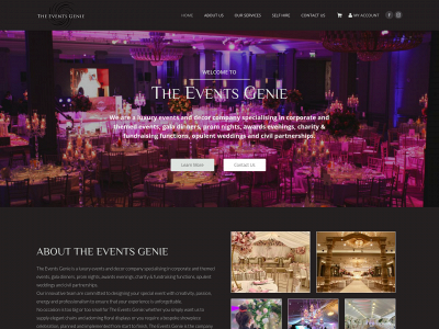 theeventsgenie.co.uk snapshot