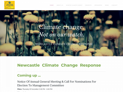 www.newcastleclimatechangeresponse.org.au snapshot