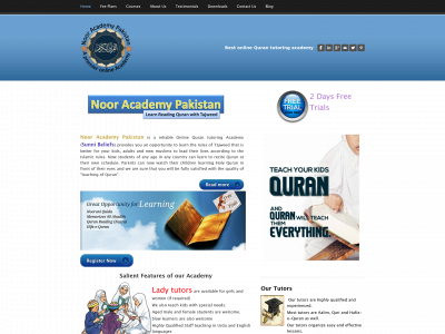 www.nooracademypakistan.com snapshot