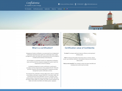 confidentiacert.com snapshot